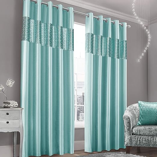 Intimates Velvet Bling Silver Pattern Ringtop Eyelet Pair Of