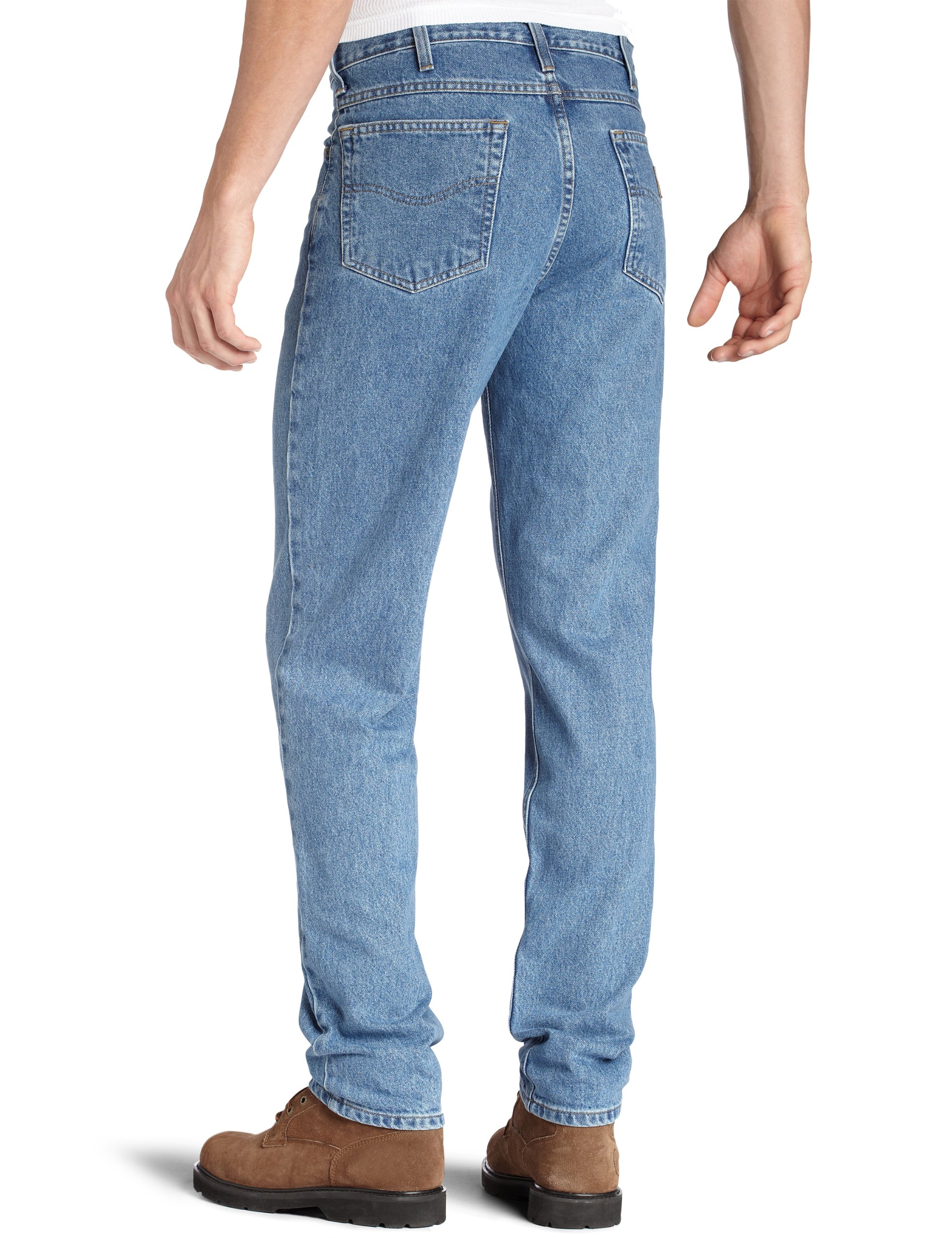 Carhartt Men's Big & Tall Relaxed Fit Tapered-Leg Jean B17 - Denim Fit