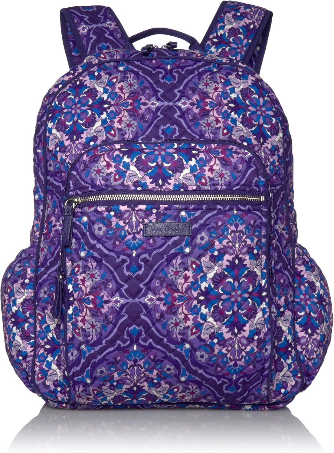 Vera Bradley Women's Signature Cotton Campus Backpack, Regal Rosette, One Size