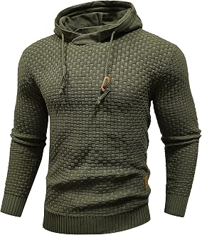 Zaitun Mens Hooded Sweatshirt Long 