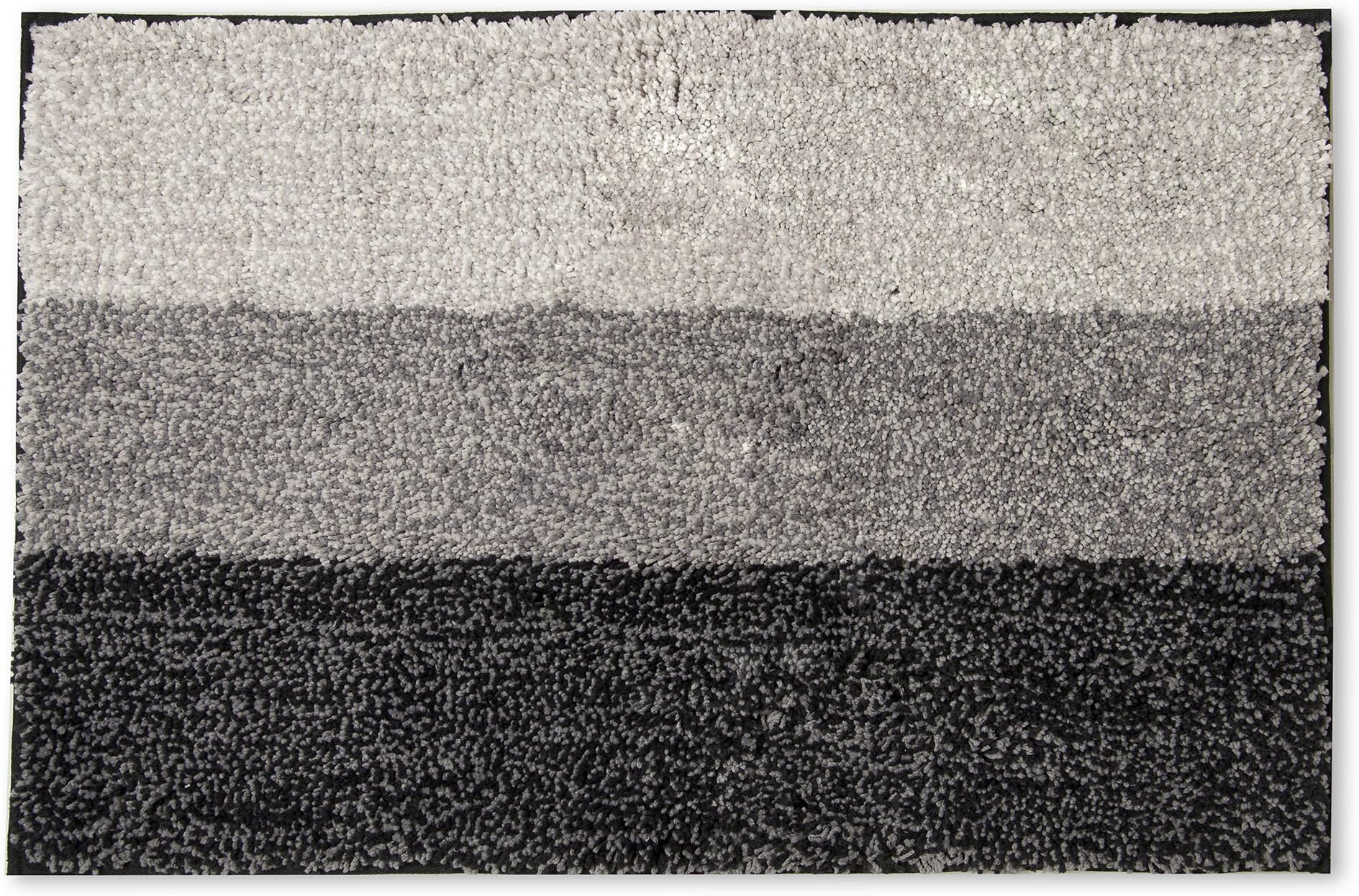 Famous Home Fashions Alys Grey Bath Mat