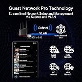 ASUS RT-BE86U Dual Band WiFi 7 Router 6800Mbps AI Mesh VPN Security view 7