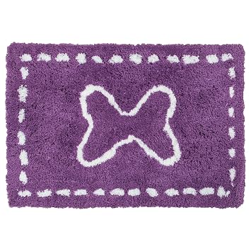 Atmosphera Kids Teppich Mikrofaser 90 X 60 Cm Violett Amazon