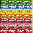 Mike and Ike Mini Box Bulk 28 Pack, Variety 7 Flavor Pack, 4 of Each Flavor (28 Boxes x 0.78oz Boxes Total) Original, Orange, Sour Lemon, Tropical Mini, Berry Blast, Sour Watermelon, Cherry
