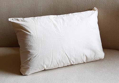 King Sized Locally Sourced 100 Sheep S Wool Filled Pillow 1