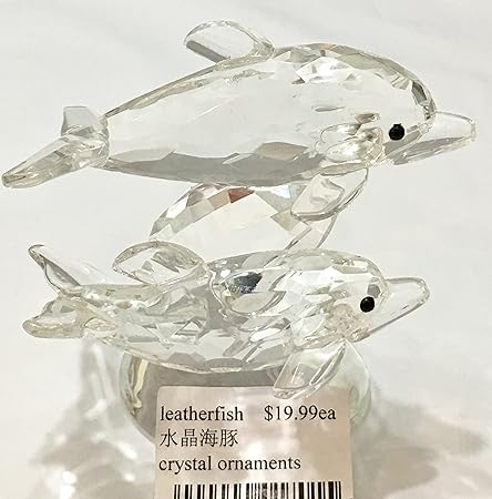 Amazon Com Boya Crystal Dolphin Home Kitchen