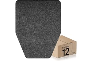 COOBE Urinal Mats 12 Pack, Eliminating Bathroom Odor Urinal Floor Pads, Water Absorption Splash Mat, Commercial Pee Pad for Men's Restroom