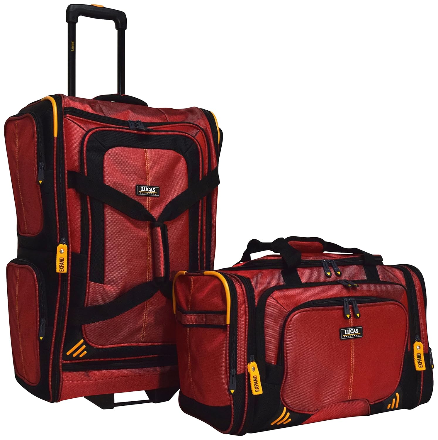 lucas duffel bag with wheels