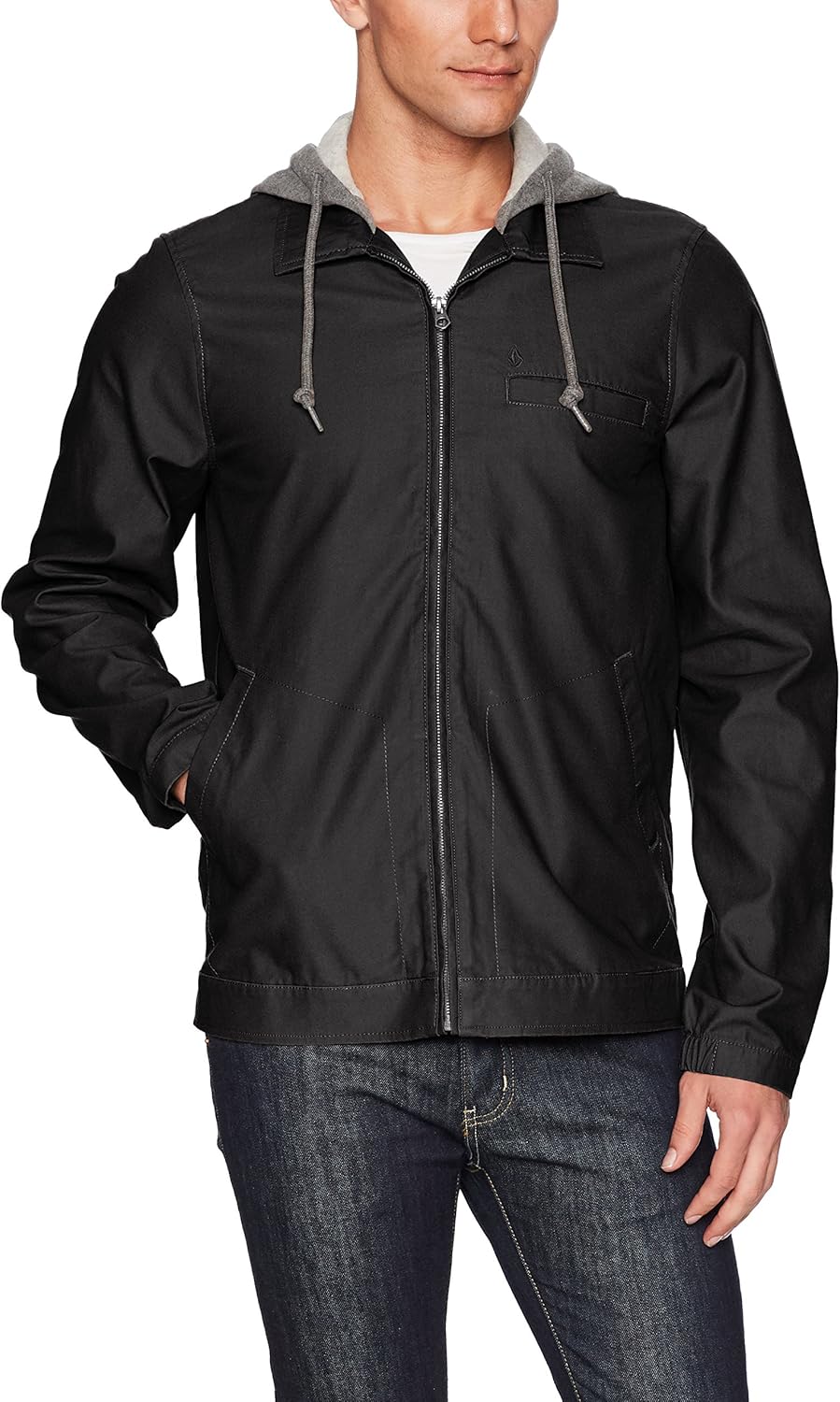 Volcom Men's Lightweight Warren Jacket at  Men’s Clothing store