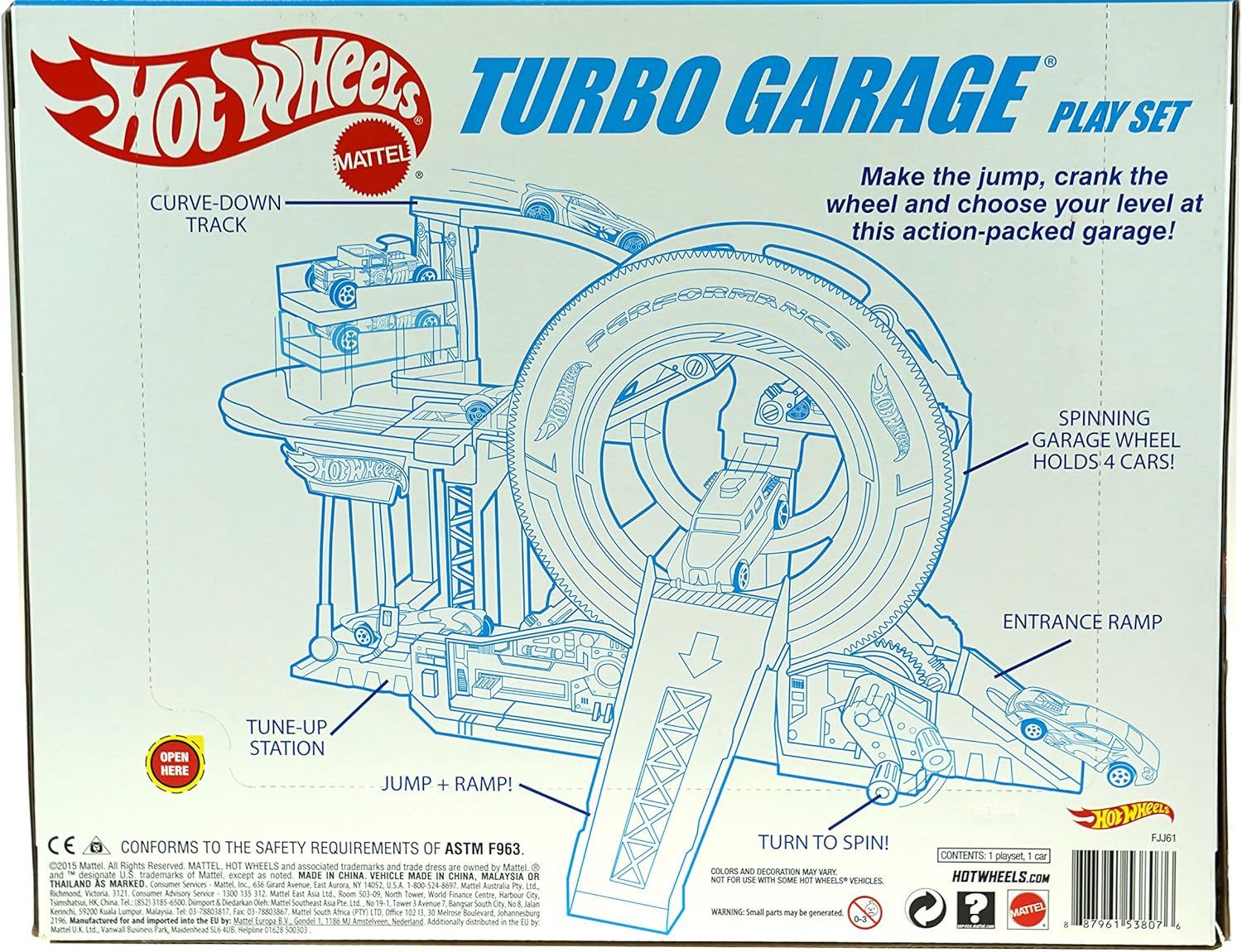 hot wheels turbo garage