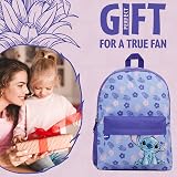 Disney Stitch Backpack Girls Rucksack School Bag Purple view 3