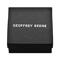 Geoffrey Beene Men's Stainless Steel Engravable Dog