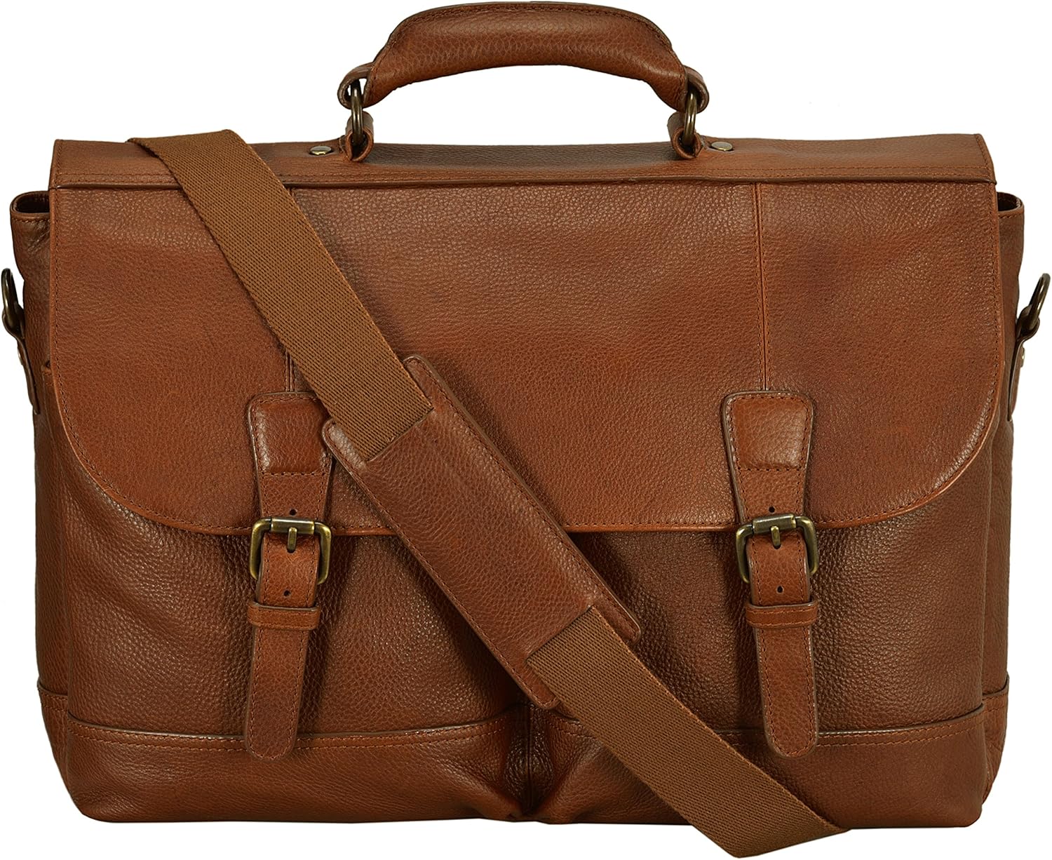 heavy duty leather briefcase