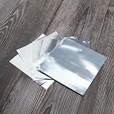 YINETTECH 5pcs 99.9% Pure Zinc Zn Sheet Plate 100x100x0.2mm Science Lab view 7