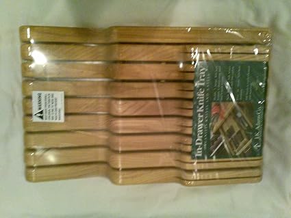 Amazon Com J K Adams X Large Ash Wood In Drawer Wave Knife Tray