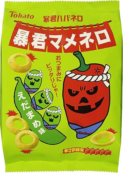 Amazon 東ハト 暴君マメネロ えだまめ味 55g 12袋 暴君ハバネロ スナック菓子 通販