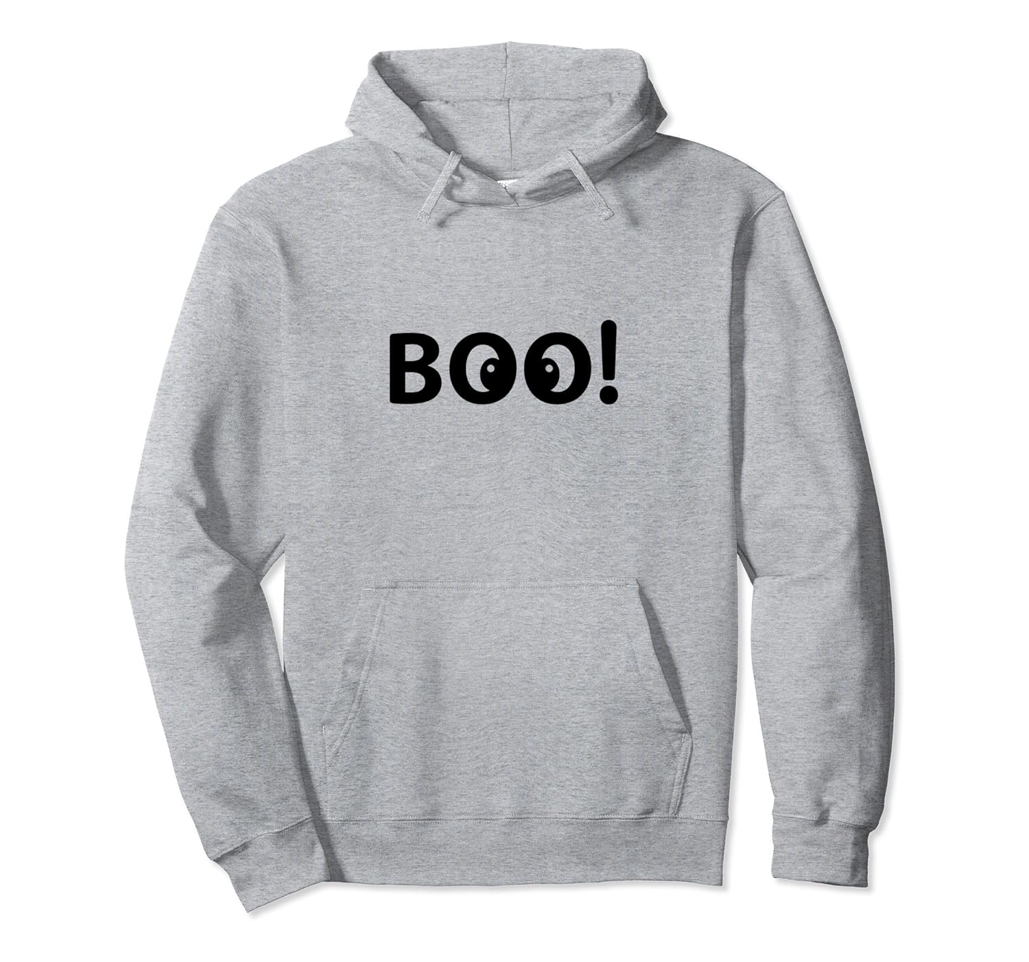 Funny Scary Halloween Hoodie Scary Boo Eyes-Rose