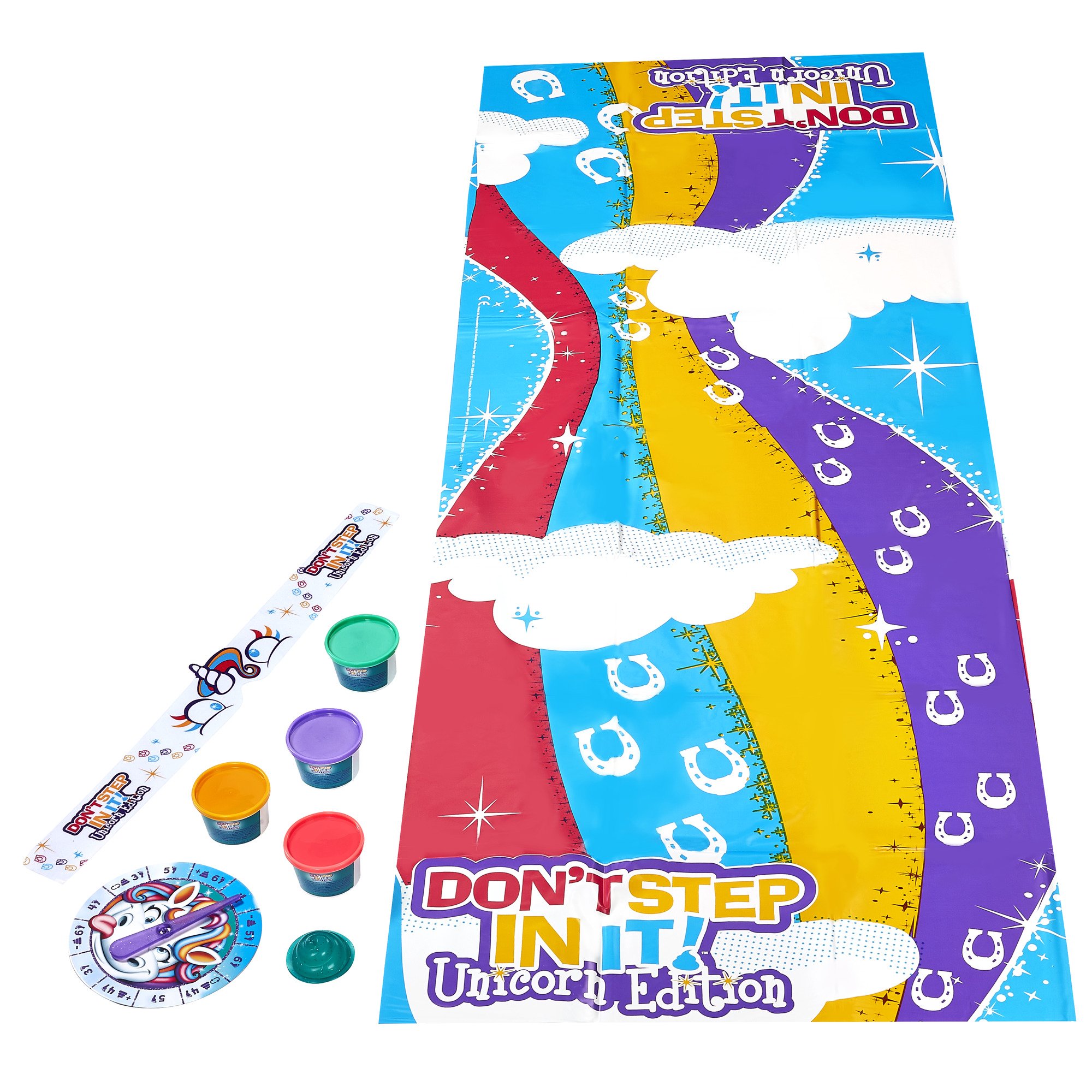 Hasbro Gaming Don’t Step In It Game, Unicorn Edition (Amazon Exclusive ...