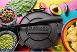 Tortillada Cast Iron Tortilla Press 20 cm with Parchment Paper & E Book view 7