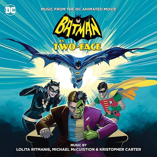 Batman Vs Two Face Music From The Dc Animated Movie By Lolita Ritmanis Michael Mccuistion Kristopher Carter On Amazon Music Amazon Com