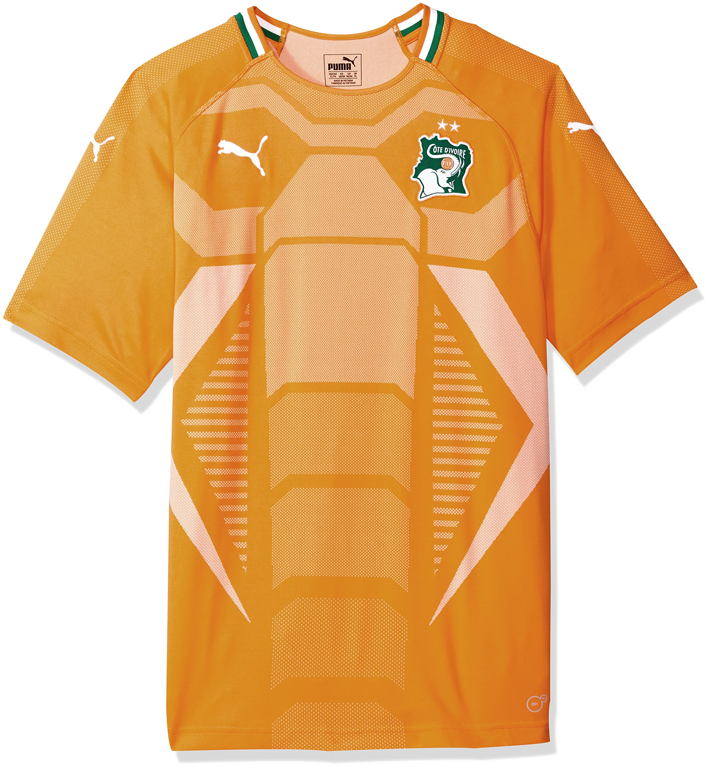PUMA Men's Fif Ivory Coast Replica Jersey