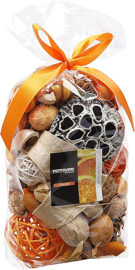 Qingbei Rina Gifts,Orange Potpourri Bag,280g Large Amount，Including Big