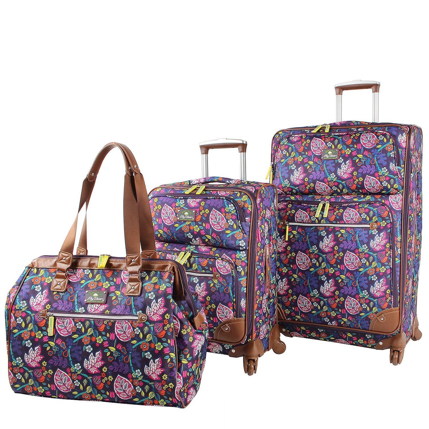 lily bloom luggage set
