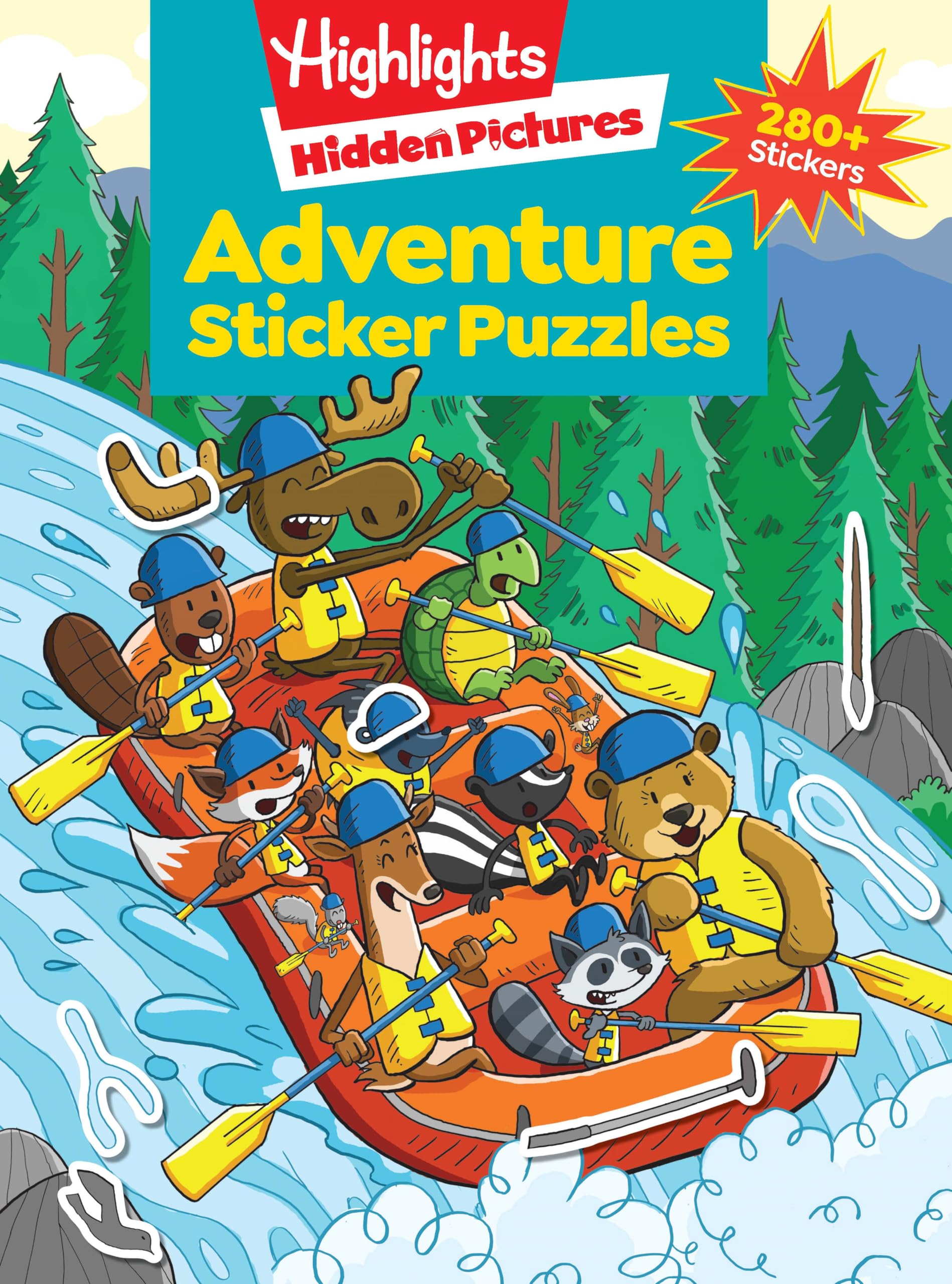 Adventure Puzzles (Highlights? Sticker Hidden Pictures)