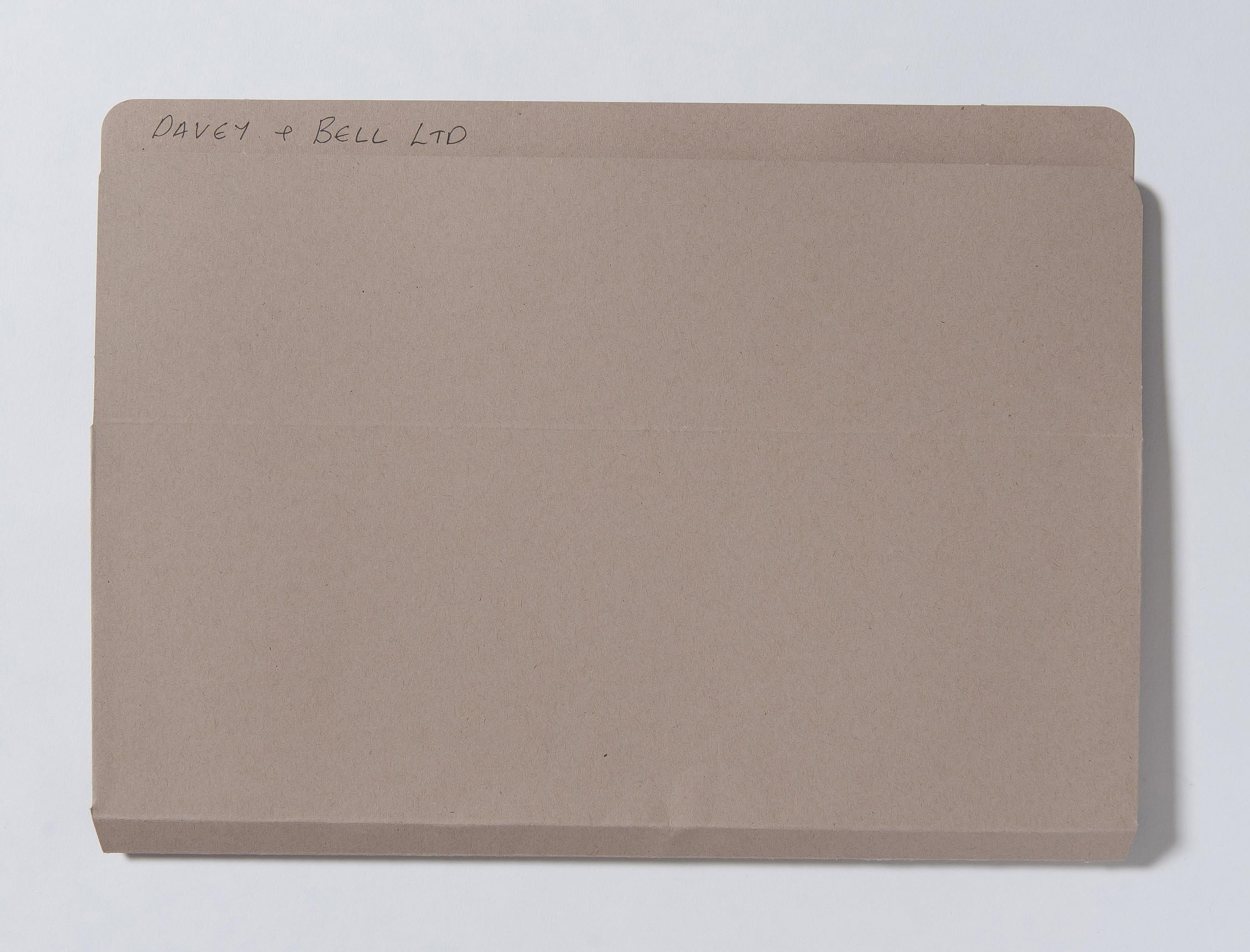 Exacompta 'Guildhall' Open Top Wallets, A4 Foolscap, 315 gsm, Buff - Pack of 50Blue Angel