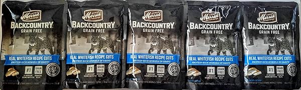 MERRICK BACKCOUNTRY REAL WHITEFISH CUTS RECIPE (5 PACK),...