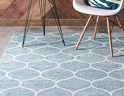 Unique Loom Trellis Frieze Collection Area Rug