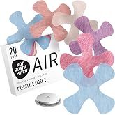 Not Just a Patch Air X-Mini Libre 2 Plus Sensor Cover - 20 Pack, Multicolor | Breathable, waterproof overpatch with secure 15-day hold for Freestyle Lbre 2, Libre 2 Plus &amp; Lingo; thin and flexible.