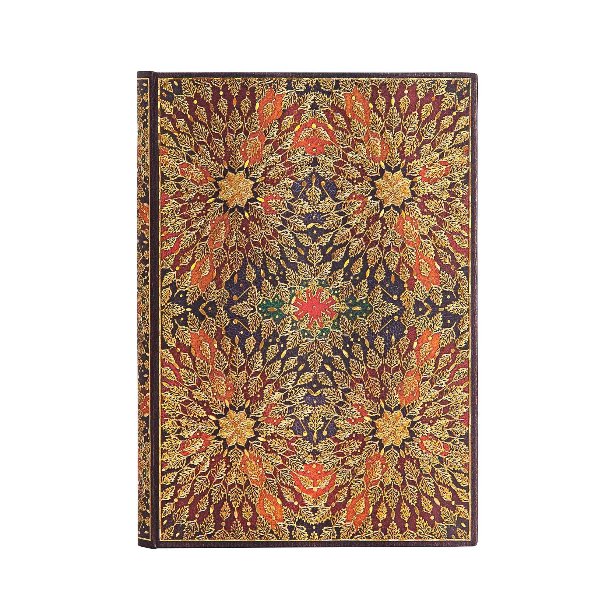 Paperblanks Hardcover Journal Fire Flowers | Unlined | Midi (130 × 180 mm)