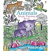 Animals Magic Painting Book: A Fun Interactive Activity Book for Children (Ages 5-8)―Brush Water to Reveal Hidden Animal Colors