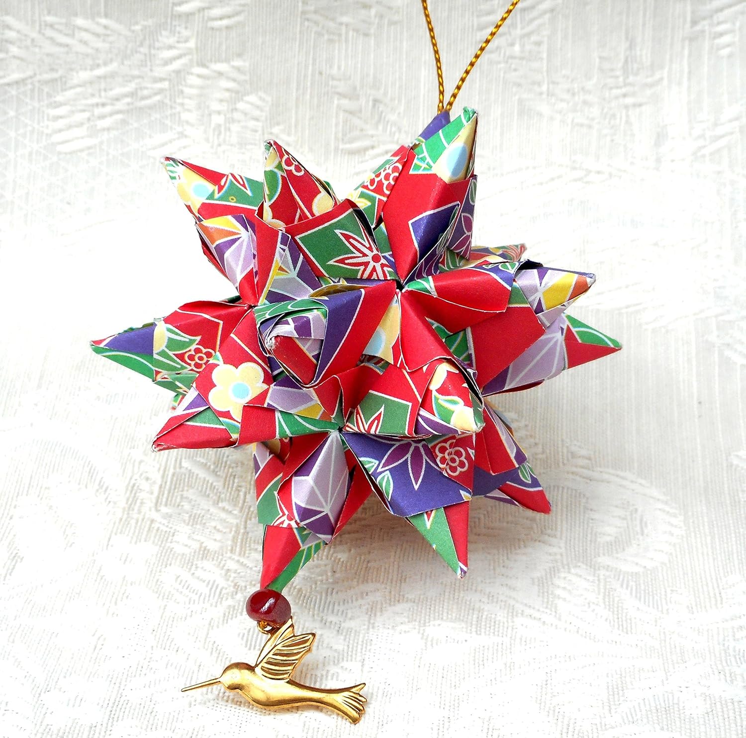 Amazoncom Hand Folded Paper Origami Star Christmas
