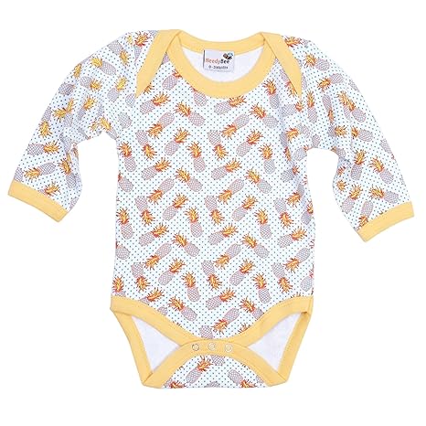 yellow onesie baby boy