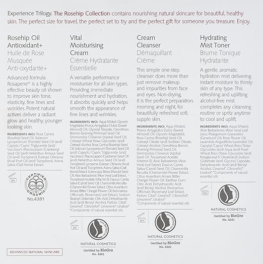 trilogy rosehip collection