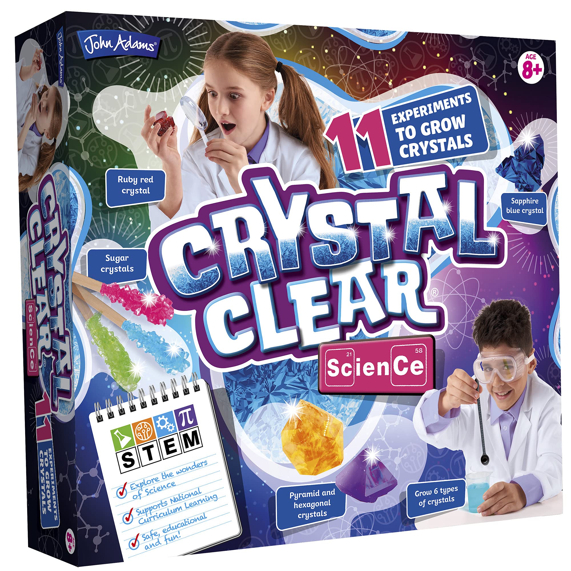 John Adams Crystal Clear Science,Multicolor,577 11118