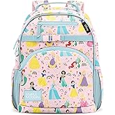 Simple Modern Medium Disney Toddler Backpack for School Girls and Boys | Kindergarten Elementary Kids Backpack | Fletcher Collection | Kids - 15" tall | Princess Rainbows