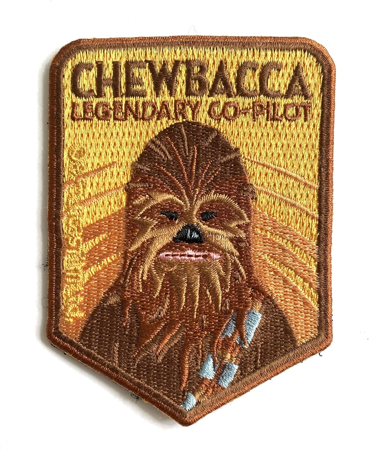 Musterbrand Star Wars Patch Embroidered Unisex Chewbacca Multicoloured Amazon.co.uk Clothing