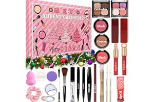 GDWDGJ Makeup Advent Calendar 2025 Teen Girls Women Beauty Make Up Advent Calendar 24 Days Christmas Countdown Makeup Gift Set for Women Teen Girls