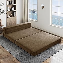 Luoxiao Folding Sofa Bed Queen with 2
