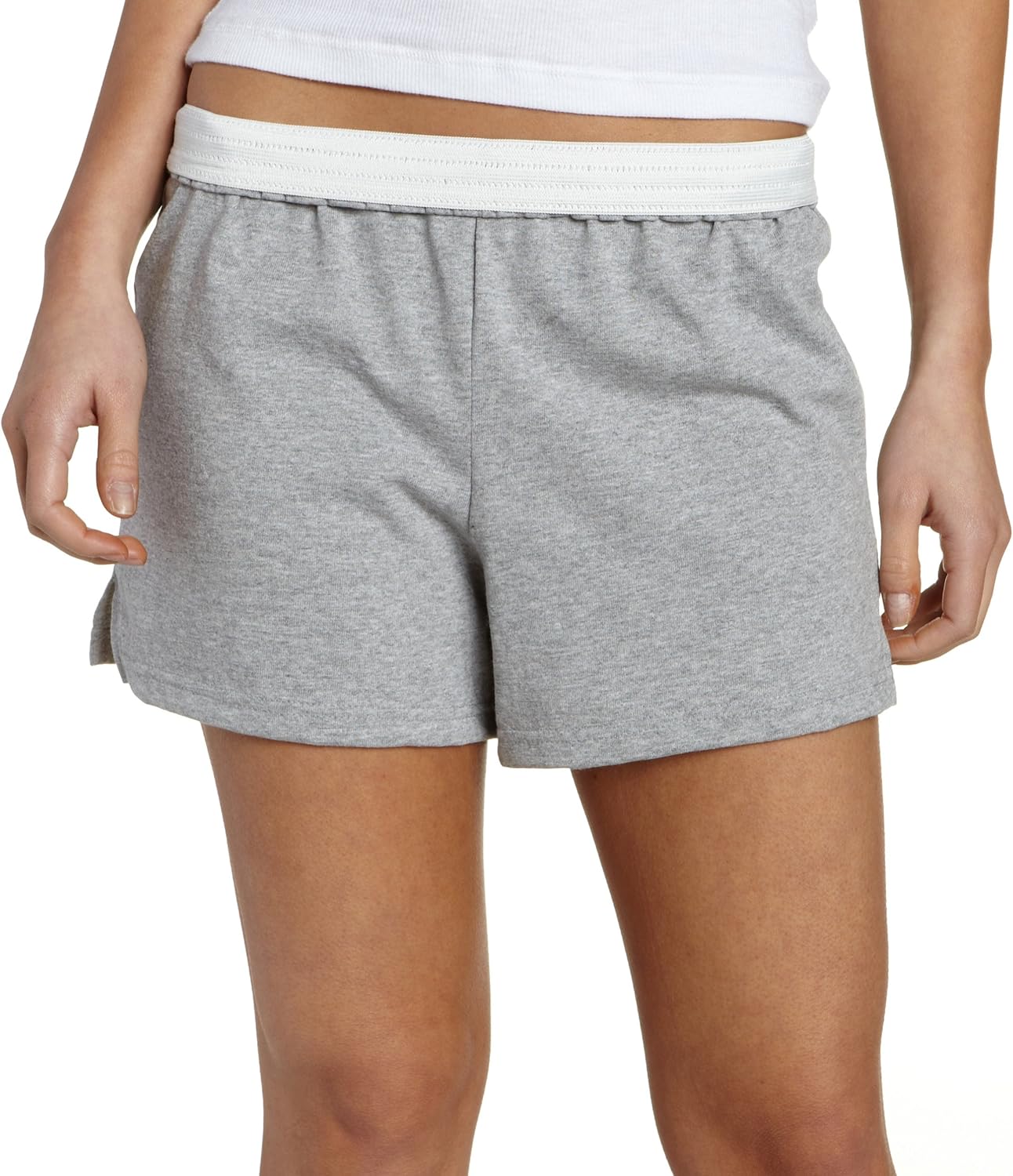 Soffe Juniors Cheer Shorts Gray at Amazon Women’s Clothing store