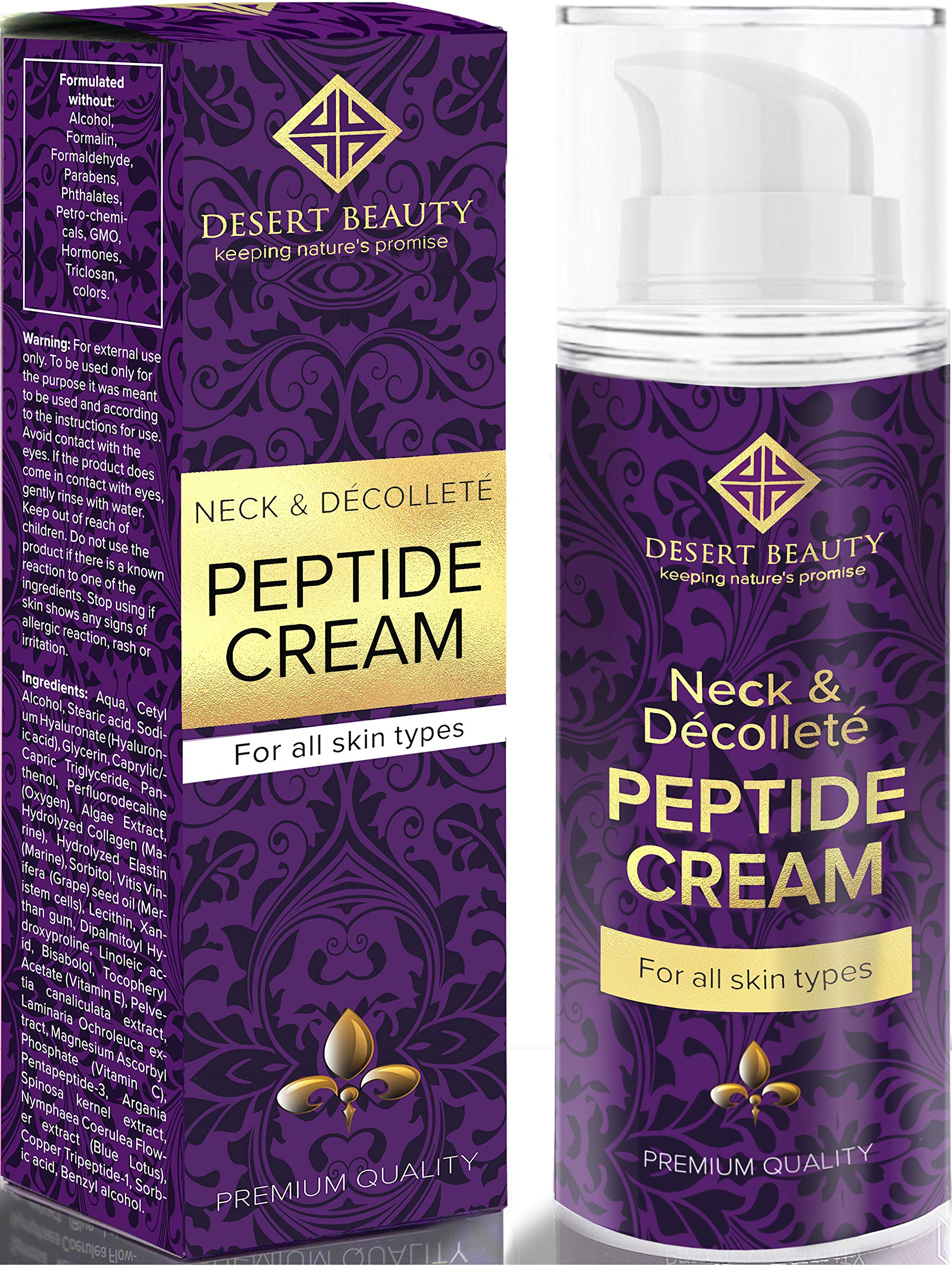 Buy Desert Beauty Neck Firming Cream, Anti Aging Moisturizer for Neck