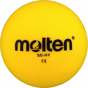 Molten SG-HY - Pelota Blanda de Balonmano (160 mm), Color Amarillo ...