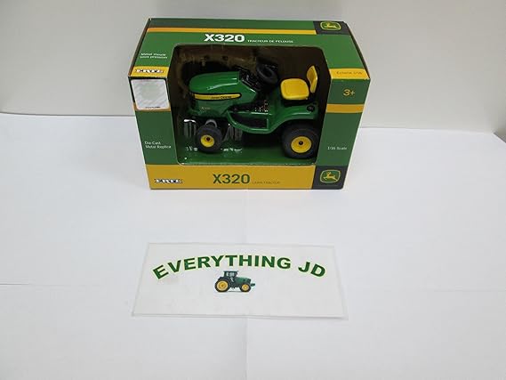 ert45484 ertl john deere x320 lawn mower