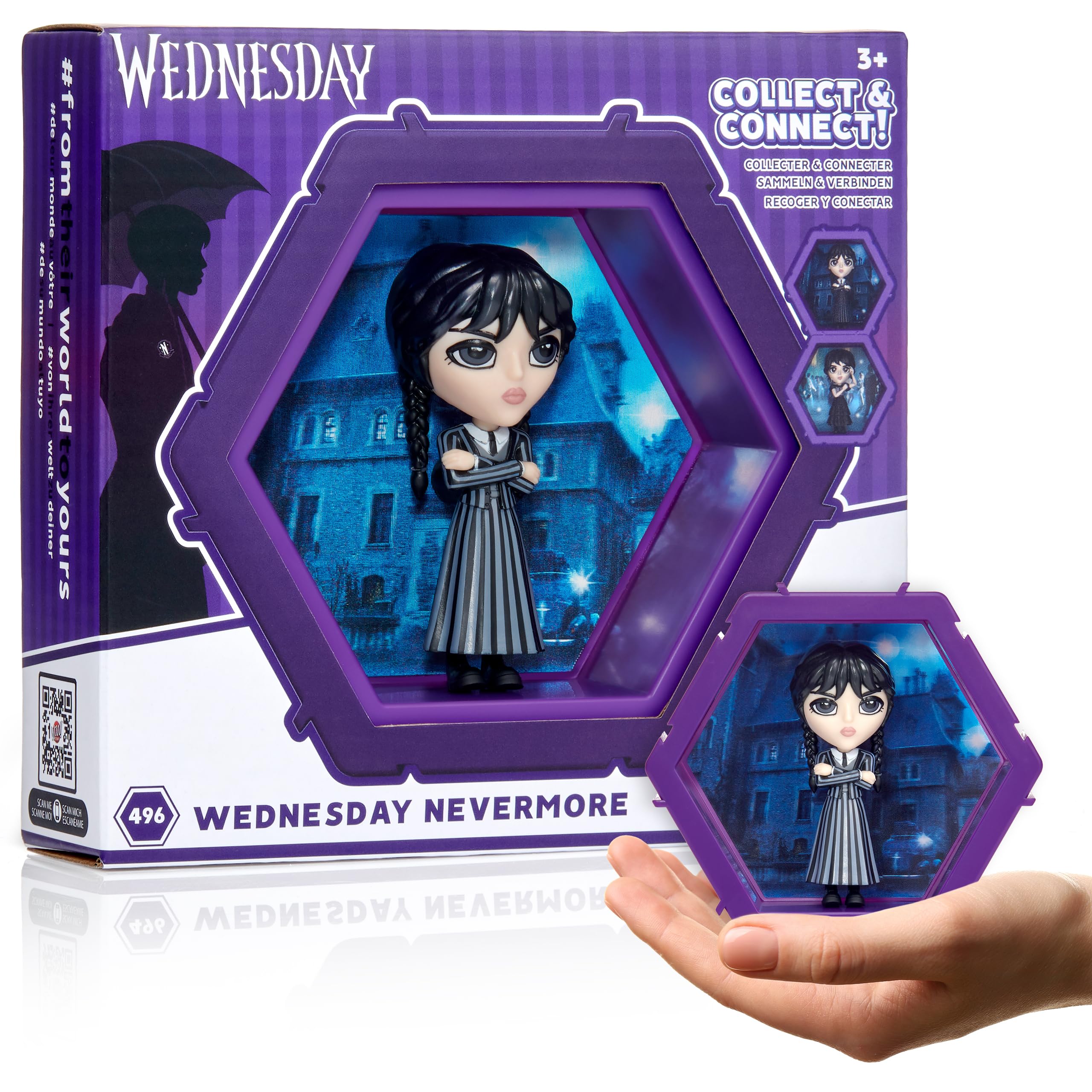 PODS 4D Wednesday Addams Nevermore Uniform | Connectable