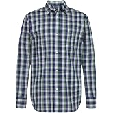 Izod Boys' Long Sleeve Plaid Button-Down Dress Shirt