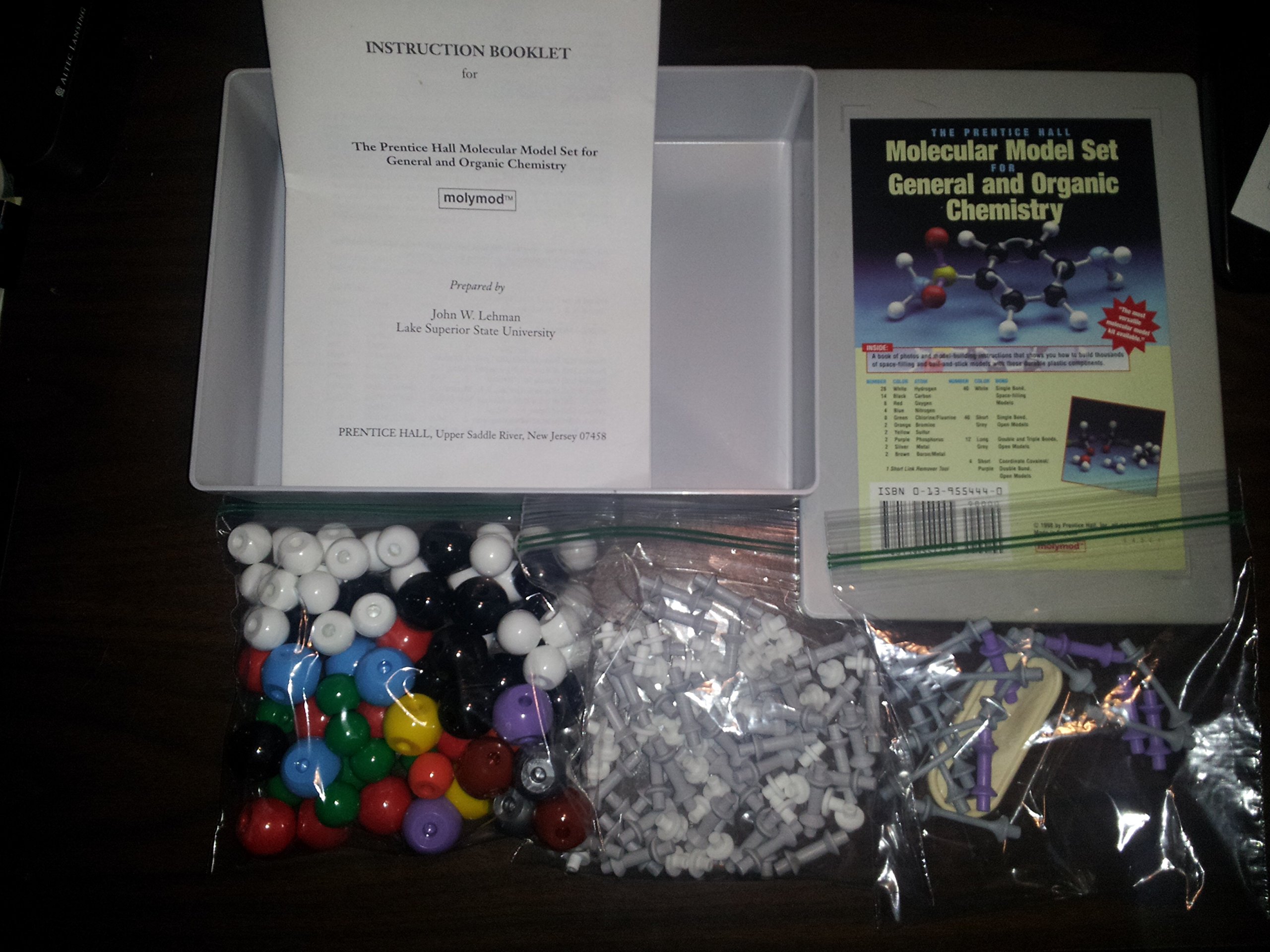 Prentice Hall Molecular Model Set for General and Organic Chemistry Misc.  Supplies – Sep 5 1997
