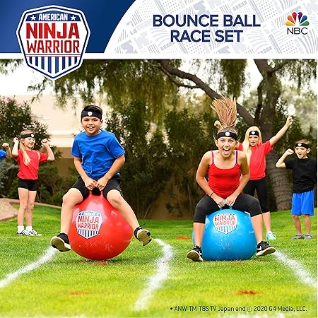 ninja warrior bounce ball